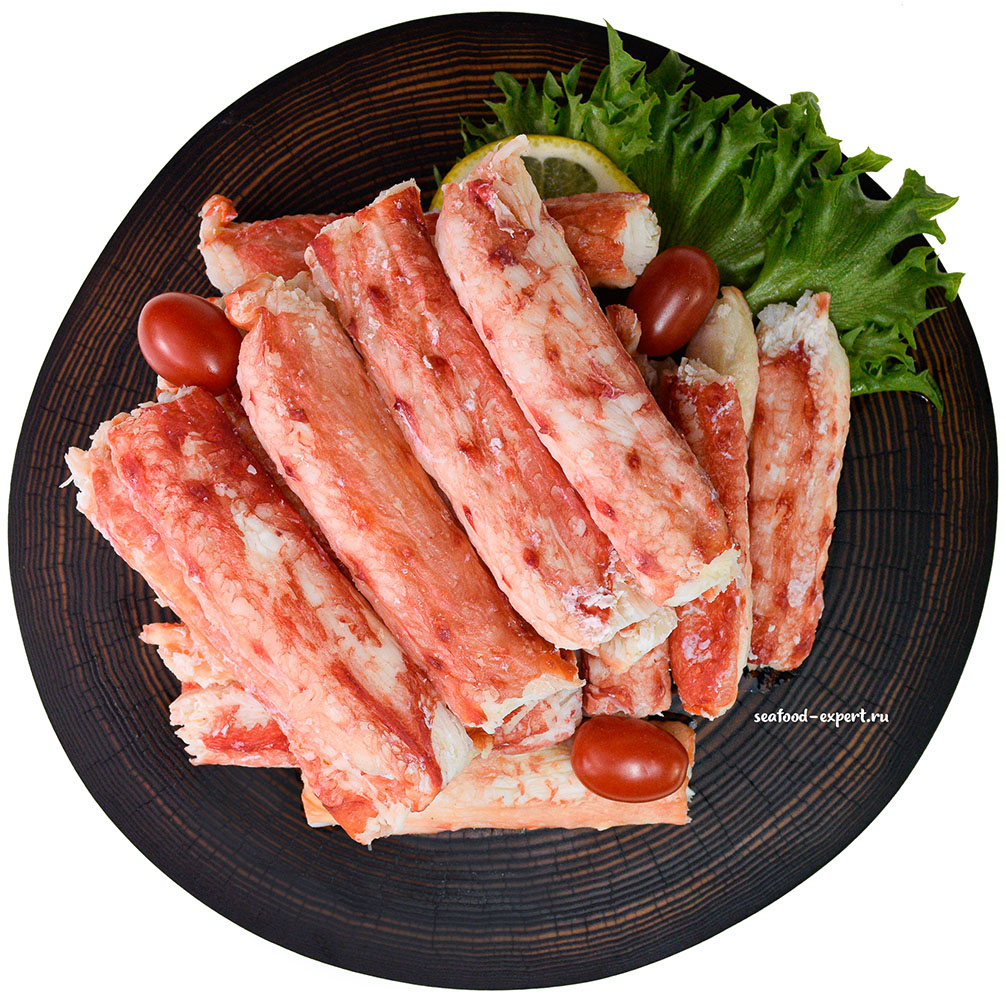 Мясо краба камчатского (1 фаланга 14+), 1 кг